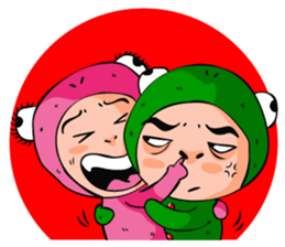 Chay Kob and Girlfriend 3 (Ying Pink) sticker #9872167