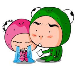 Chay Kob and Girlfriend 3 (Ying Pink) sticker #9872170