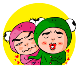 Chay Kob and Girlfriend 3 (Ying Pink) sticker #9872174