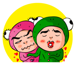 Chay Kob and Girlfriend 3 (Ying Pink) sticker #9872174