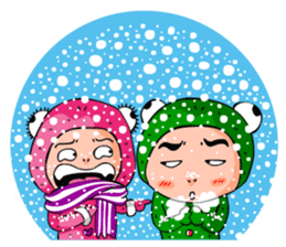 Chay Kob and Girlfriend 3 (Ying Pink) sticker #9872175