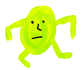 Bad oil painting sticker #9872257