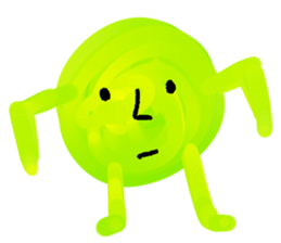 Bad oil painting sticker #9872260