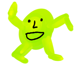 Bad oil painting sticker #9872263