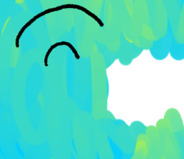 Bad oil painting sticker #9872269