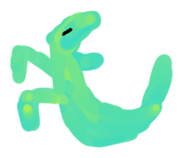 Bad oil painting sticker #9872270