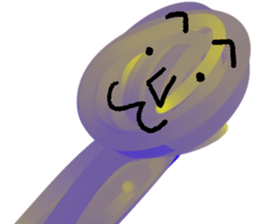 Bad oil painting sticker #9872278