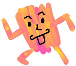 Bad oil painting sticker #9872285