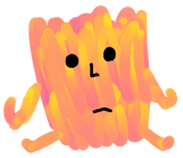 Bad oil painting sticker #9872286