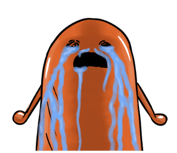 Now Wiener sausage stamp. sticker #9872628