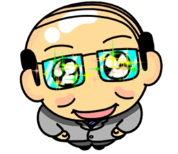 Konna Ossan sticker #9872936