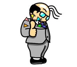 Konna Ossan sticker #9872940