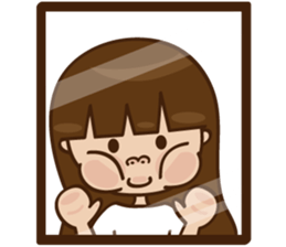 Sweet girl from Taiwan sticker #9873016