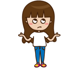 Sweet girl from Taiwan sticker #9873020