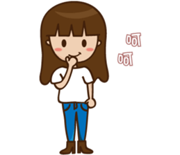 Sweet girl from Taiwan sticker #9873031