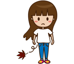 Sweet girl from Taiwan sticker #9873038