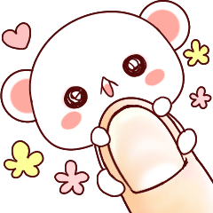 Fluffy Bear Shout the love!