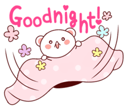 Fluffy Bear Shout the love! sticker #9873566