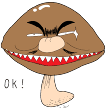 Ugly Mushrooms sticker #9873939