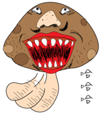 Ugly Mushrooms sticker #9873969