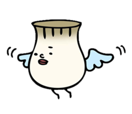 Maybe Eringi Mushroom sticker #9874382