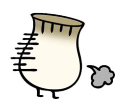 Maybe Eringi Mushroom sticker #9874386