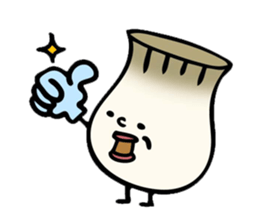 Maybe Eringi Mushroom sticker #9874388