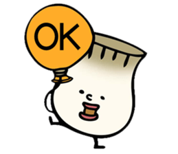 Maybe Eringi Mushroom sticker #9874389