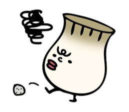 Maybe Eringi Mushroom sticker #9874397