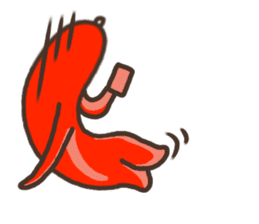 Red Sausage sticker #9875035