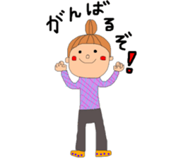 cute Jocular girl sticker #9875321