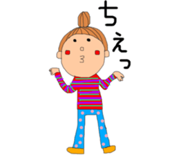 cute Jocular girl sticker #9875341