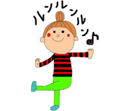 cute Jocular girl sticker #9875342