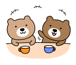 A bear at any time sticker #9875381