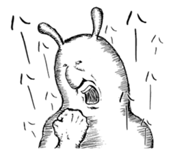 Something Sucks Rabbit cry of the soul sticker #9875487