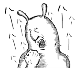 Something Sucks Rabbit cry of the soul sticker #9875487