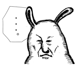 Something Sucks Rabbit cry of the soul sticker #9875499