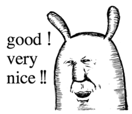 Something Sucks Rabbit cry of the soul sticker #9875511