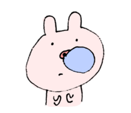 This pig has hay fever. sticker #9875753