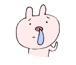 This pig has hay fever. sticker #9875755