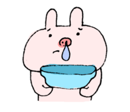 This pig has hay fever. sticker #9875757