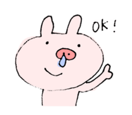 This pig has hay fever. sticker #9875759