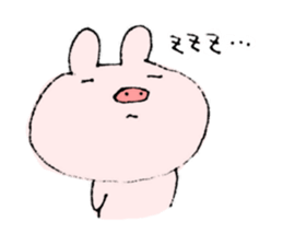 This pig has hay fever. sticker #9875769