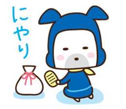 Ninja dog Taro-kun sticker #9876232
