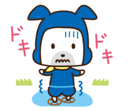 Ninja dog Taro-kun sticker #9876244