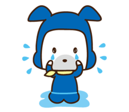Ninja dog Taro-kun sticker #9876246