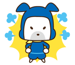 Ninja dog Taro-kun sticker #9876253