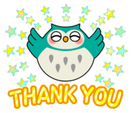 Always ! Owl sticker #9876273
