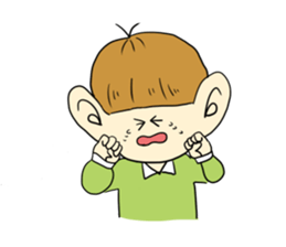 BIG EAR BOY sticker #9876674