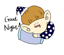 BIG EAR BOY sticker #9876677